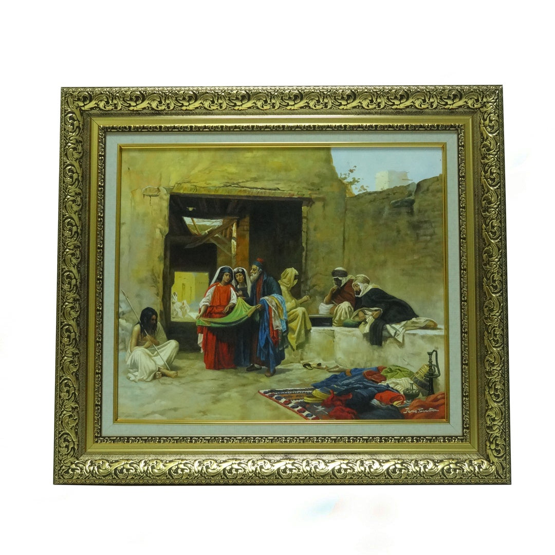 At the Souk (Eugene Alexis Girardet)