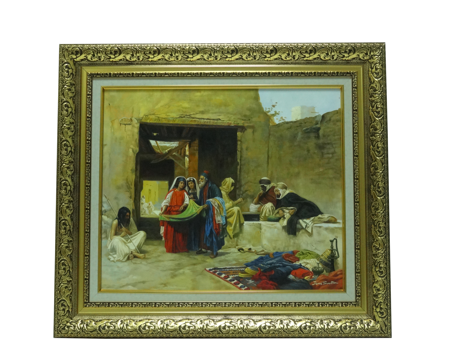 At the Souk (Eugene Alexis Girardet)