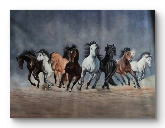 Horses Running at Dawn