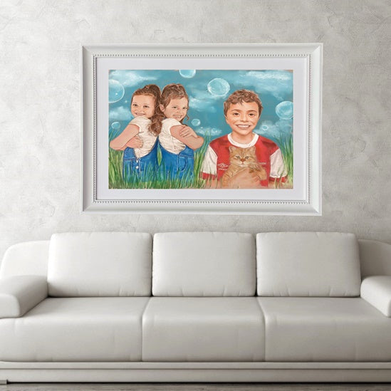 Siblings Portrait