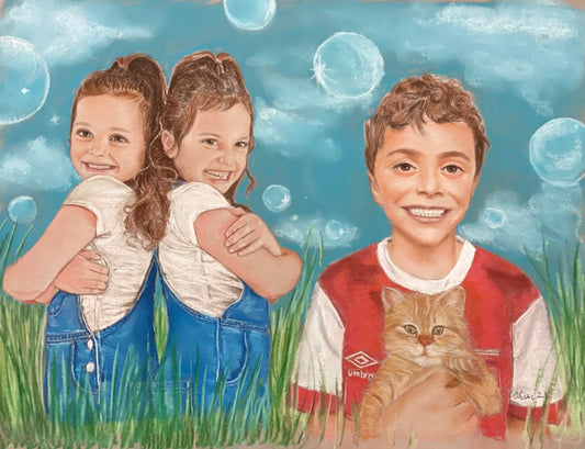 Siblings Portrait